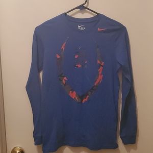 Nike boys long sleeve football tee